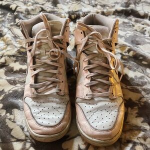 Nike Women's Sneakers - Pink and White